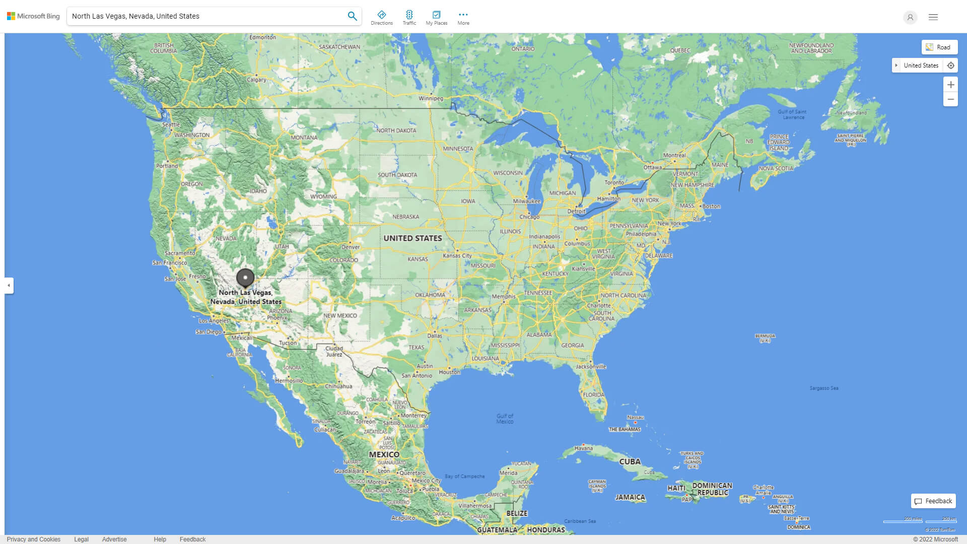Where is North Las Vegas in the US